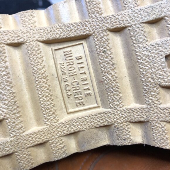 Vintage Workboots Lineman Mens 8 Womens 9 9.5 Leather Laces Work USA - Picture 7 of 11